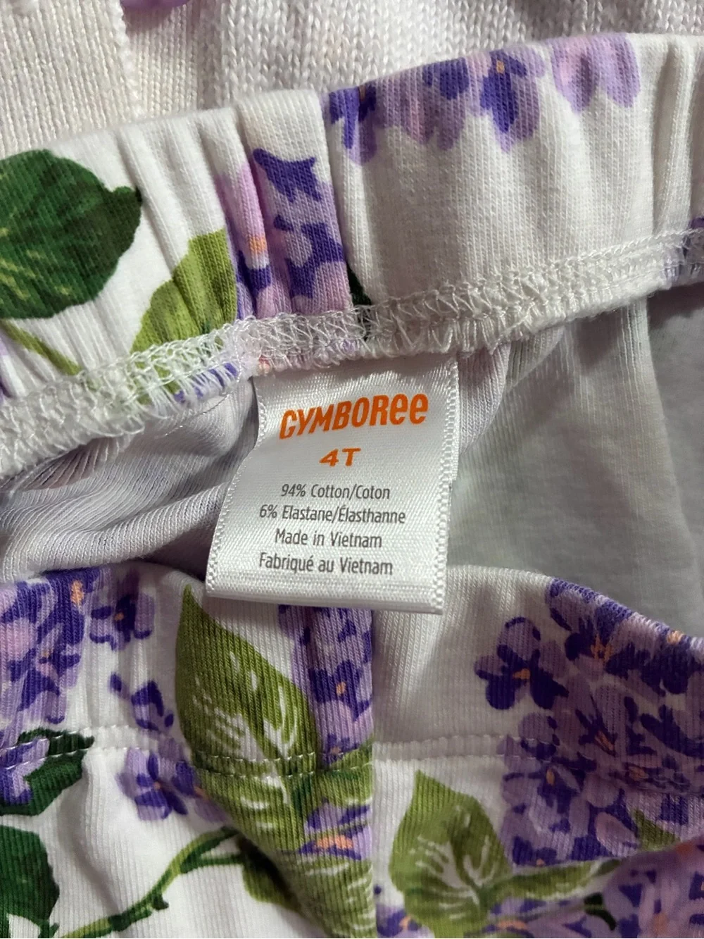 Gymboree Lovely Lavender Embroidered Matching Outfit 4 Piece Set Purple Girls 4T